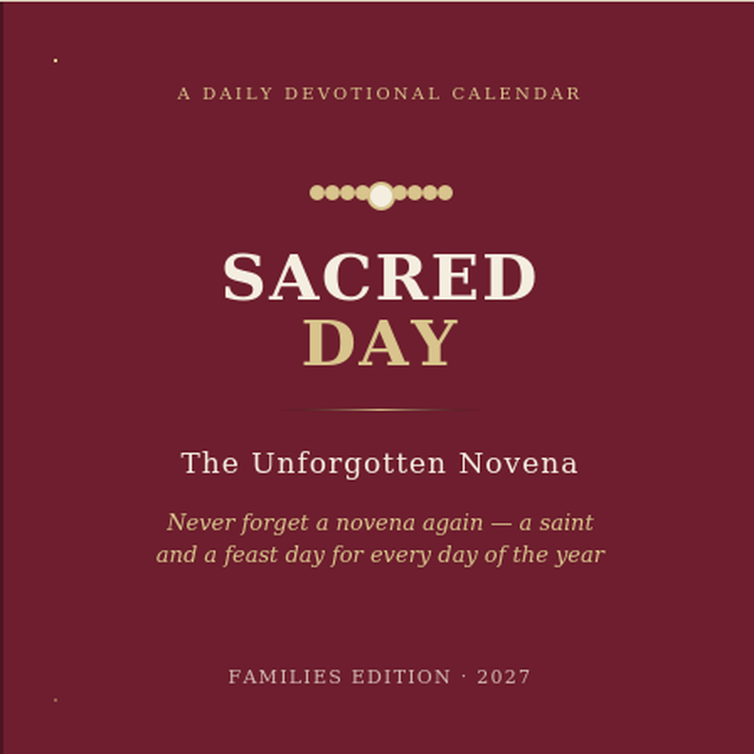 The Unforgotten Novena — 2027 Daily Devotional Calendar (Pre-Order)